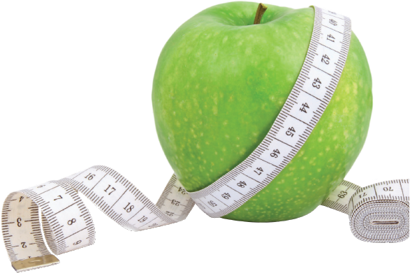 Tape Apple Measure Transparent PNG Image