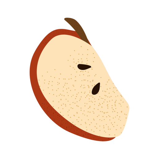 Slice Apple Transparent PNG Image