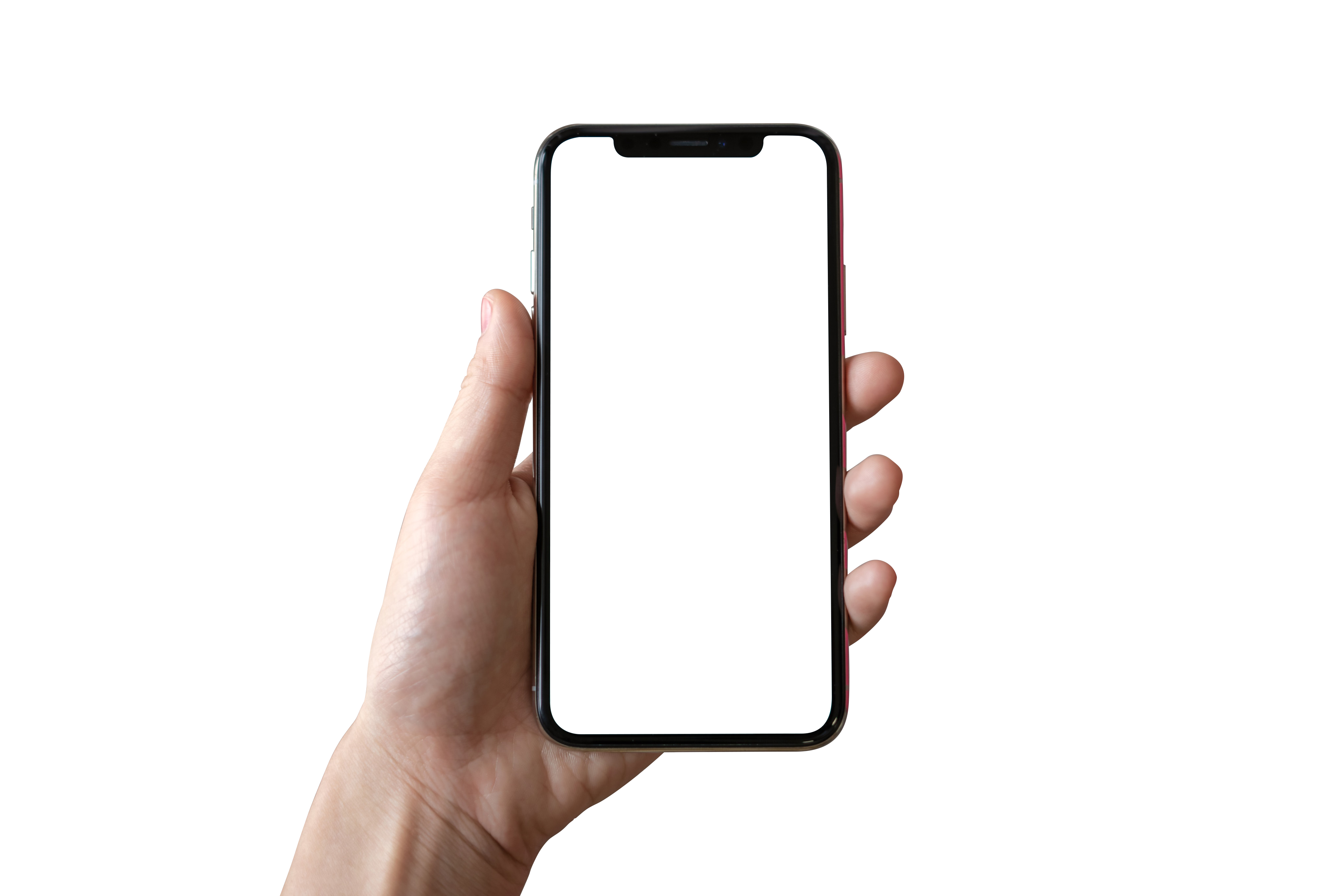 Iphone Holding Female Hand Transparent PNG Image