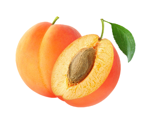 Apricot Up Close Transparent PNG Image