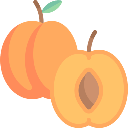 Apricot Up Close Transparent PNG Image