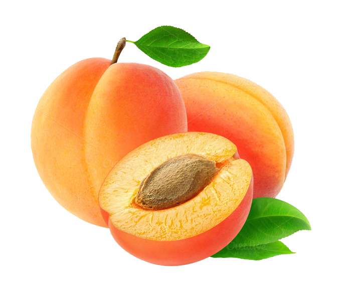 Apricot Up Close Transparent PNG Image