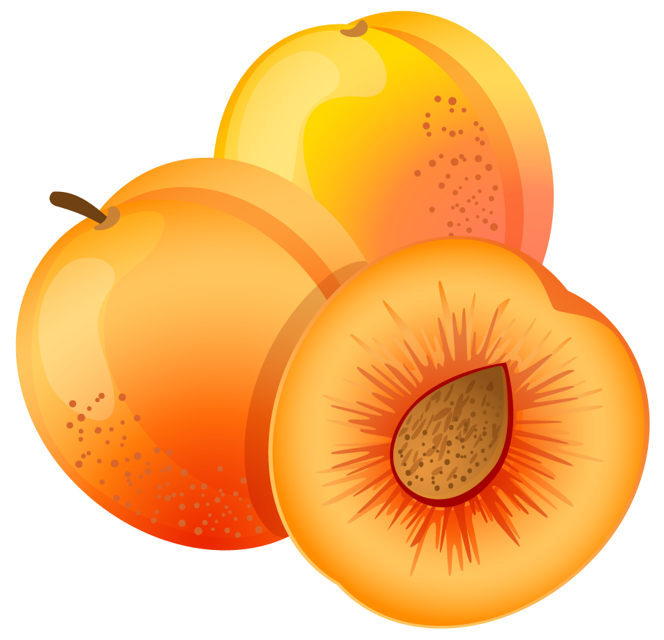 Apricot Fruit Transparent PNG Image