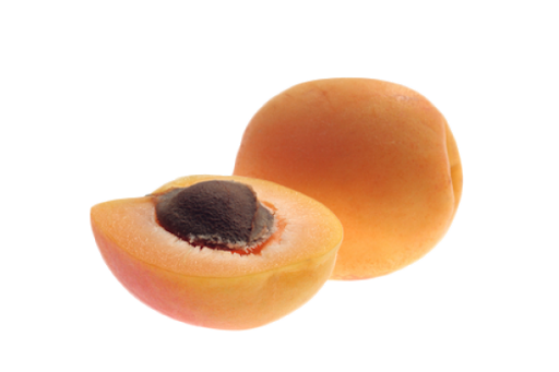 Apricot Fruit Slice Transparent PNG Image