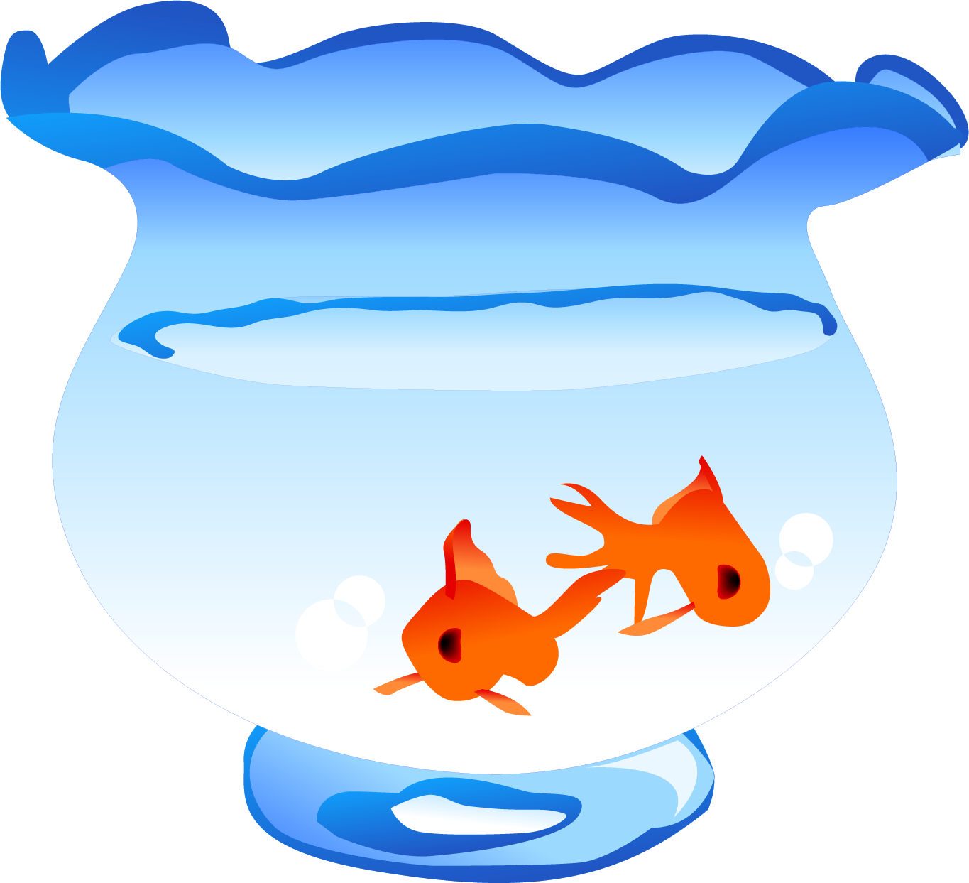Goldfish Fish Vector Tank Transparent PNG Image