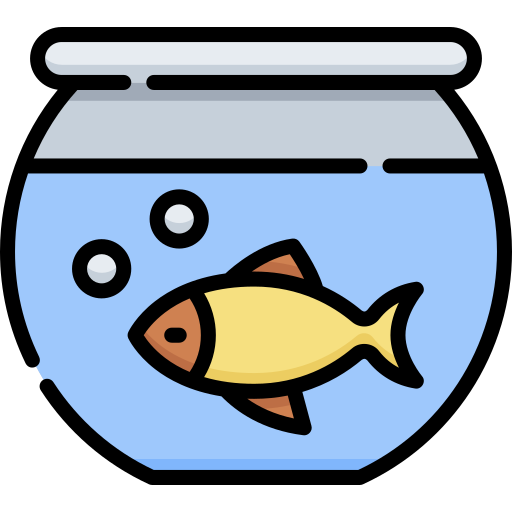 Fish Vector Tank Round Transparent PNG Image