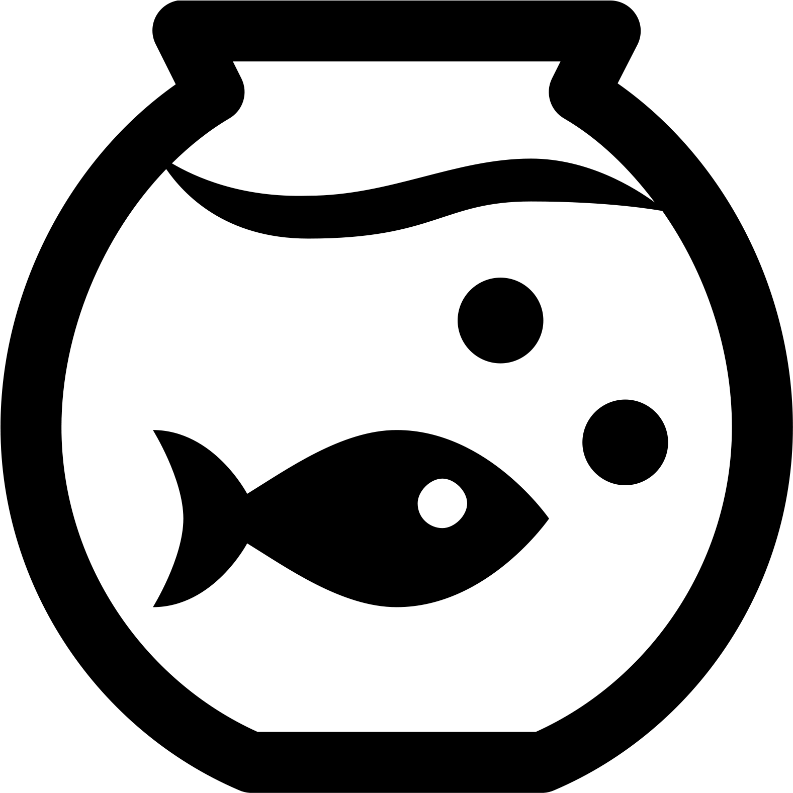 Silhouette Fish Vector Tank Transparent PNG Image