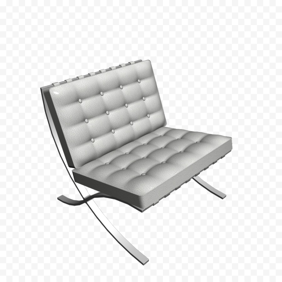 Barcelona Chair Transparent PNG Image