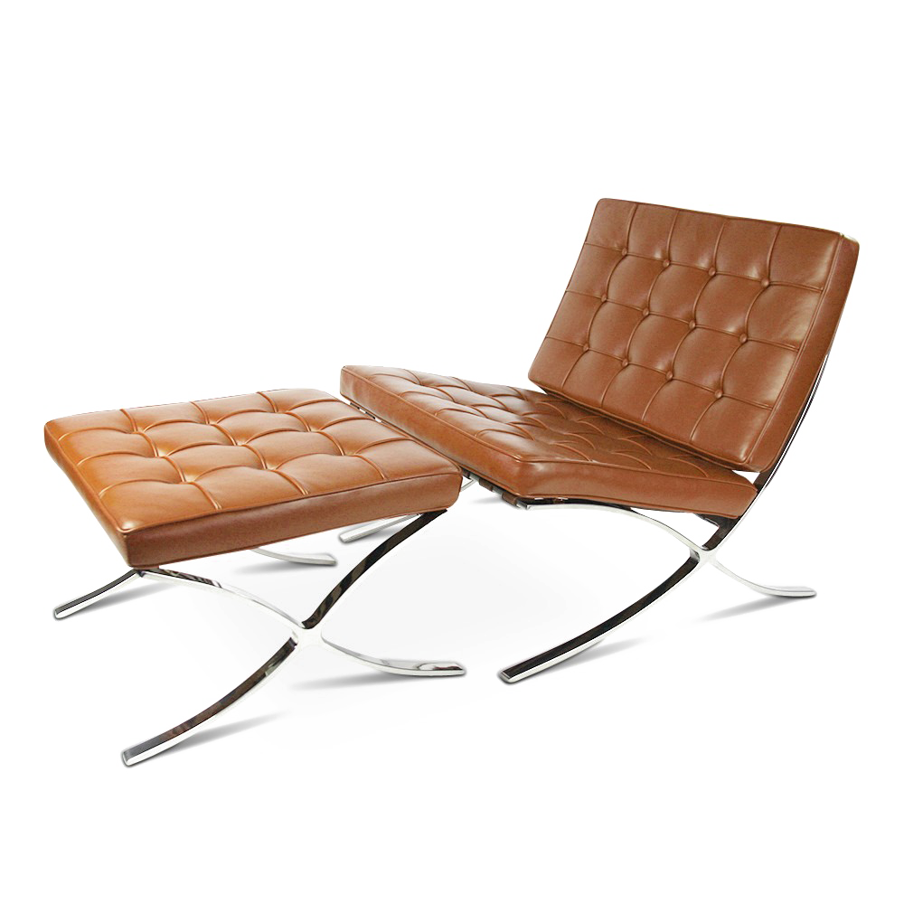 Barcelona Chair Transparent PNG Image