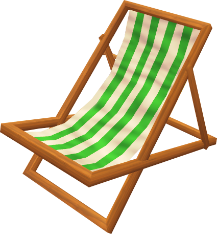 Deck Chair Transparent PNG Image