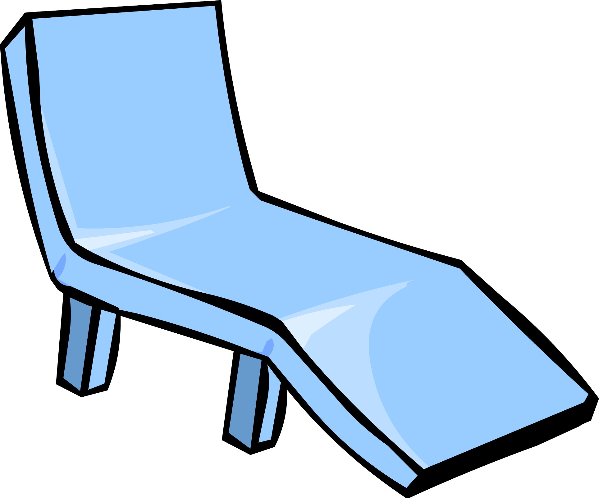 Deck Chair Transparent PNG Image