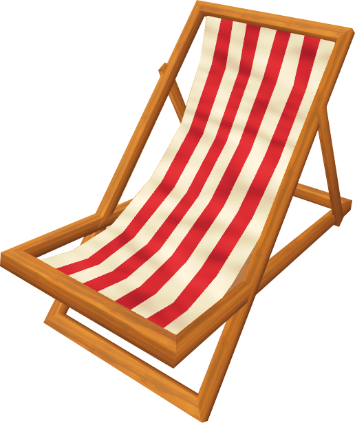 Deck Chair Transparent PNG Image