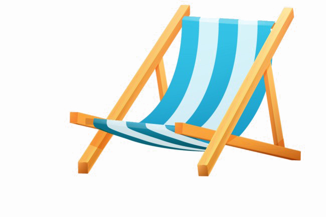 Deck Chair Transparent PNG Image