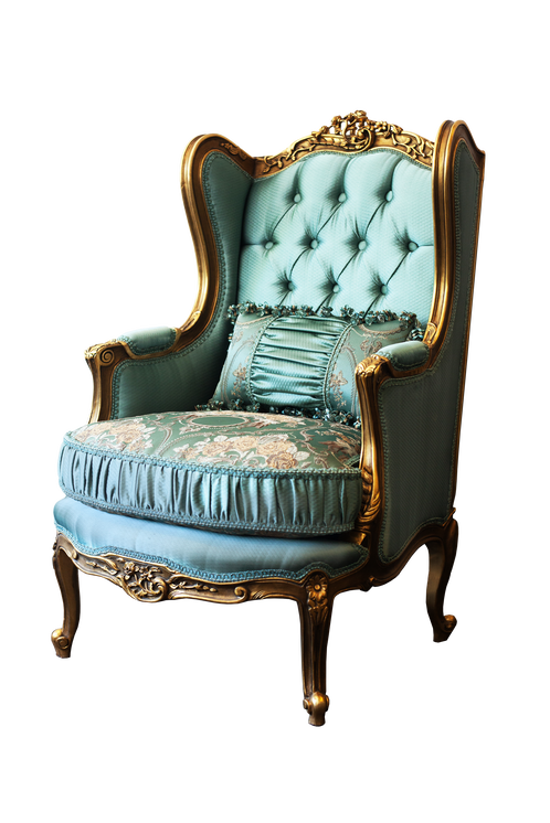 Wing Chair Transparent PNG Image