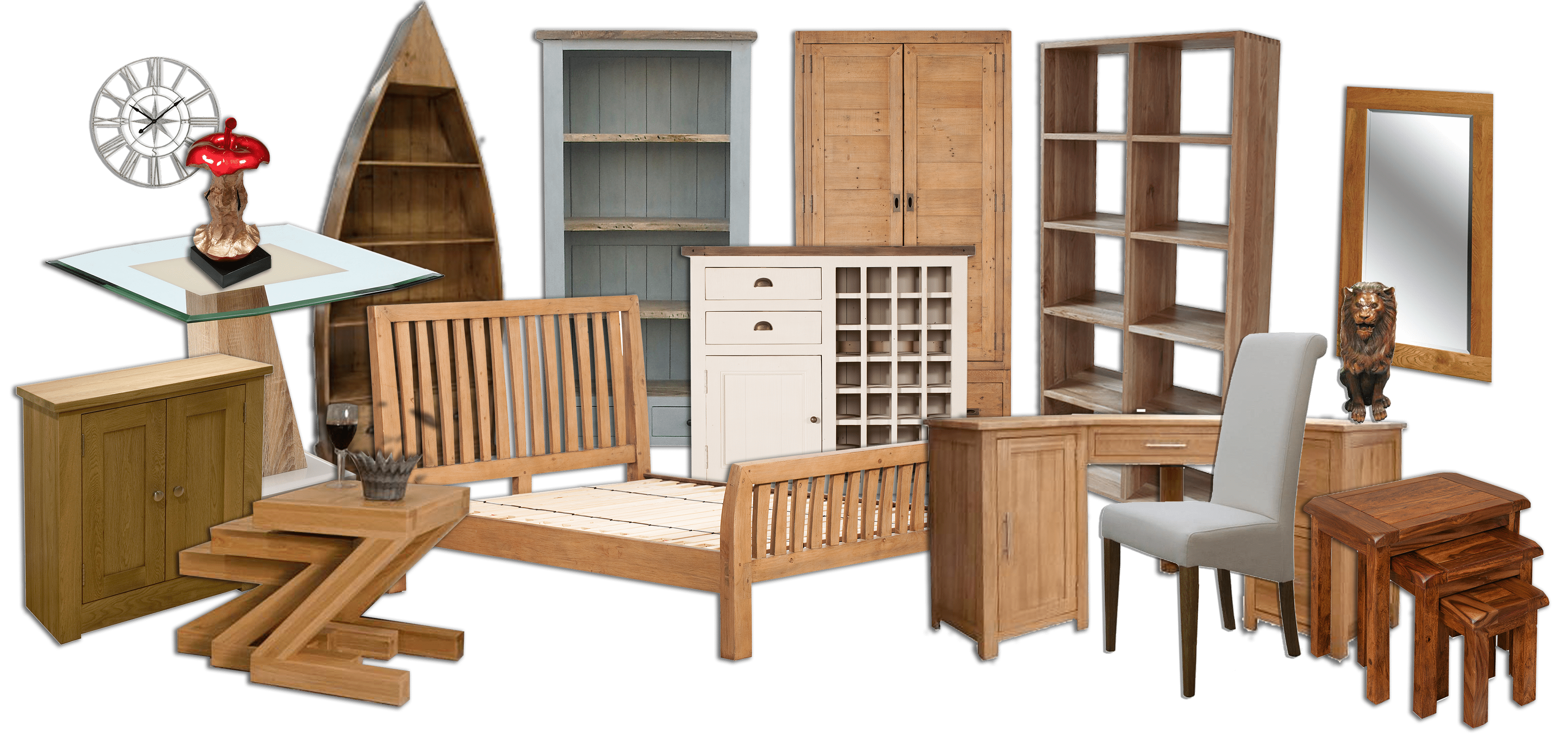 Wooden Furniture Transparent PNG Image