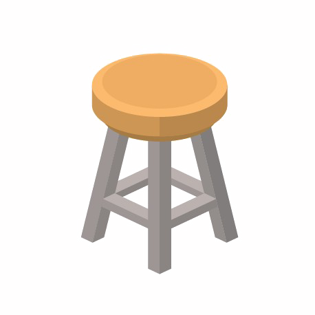 Stool Transparent PNG Image