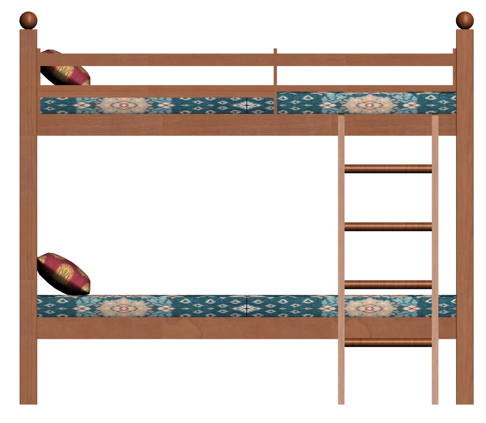 Bunk Bed Transparent PNG Image