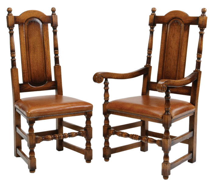 Cromwellian Chair Transparent PNG Image