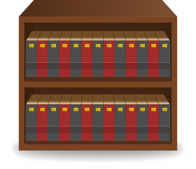 Bookshelf Transparent PNG Image