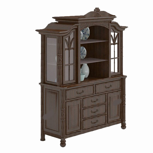 Curio Cabinet Transparent PNG Image