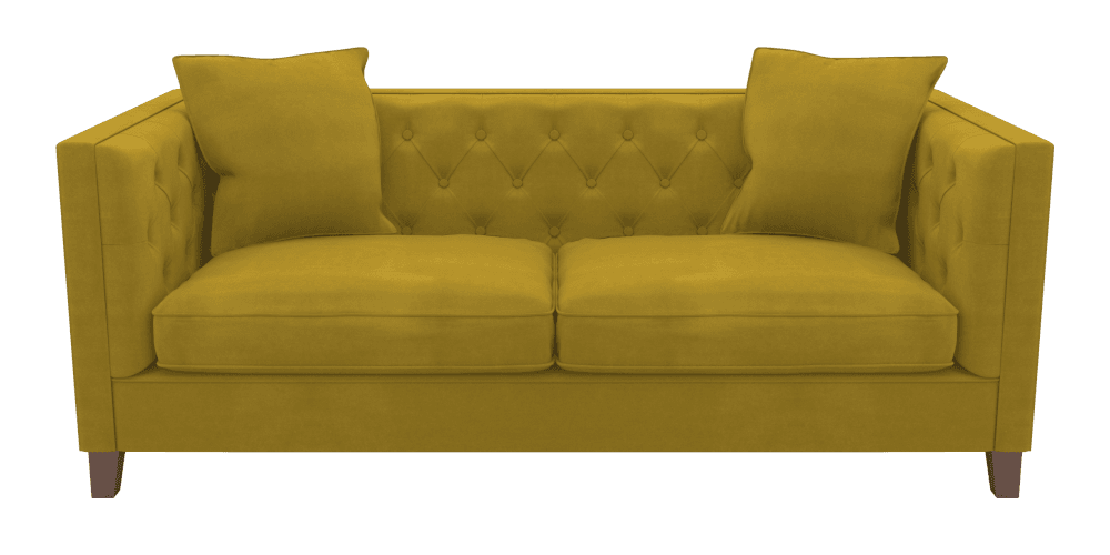 Yellow Sofa Transparent PNG Image