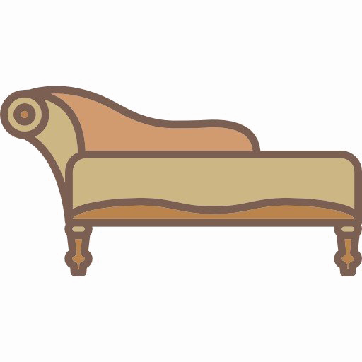 Chaise Longue Transparent PNG Image