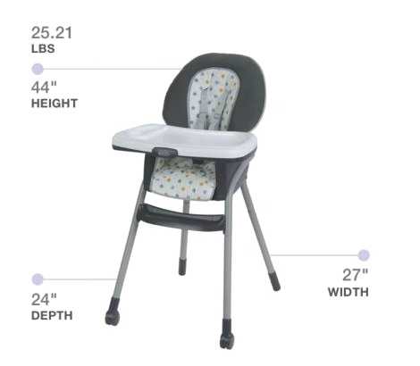 High Chair Transparent PNG Image