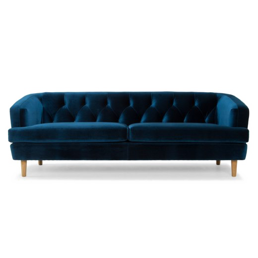 Velvet Sofa Transparent PNG Image