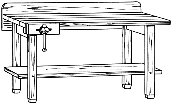 Workbench Transparent PNG Image