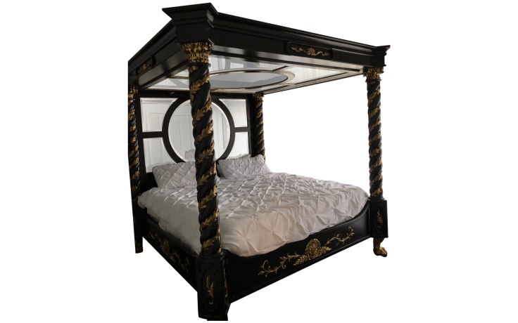 Canopy Bed Transparent PNG Image