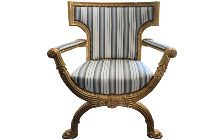Curule Chair Transparent PNG Image