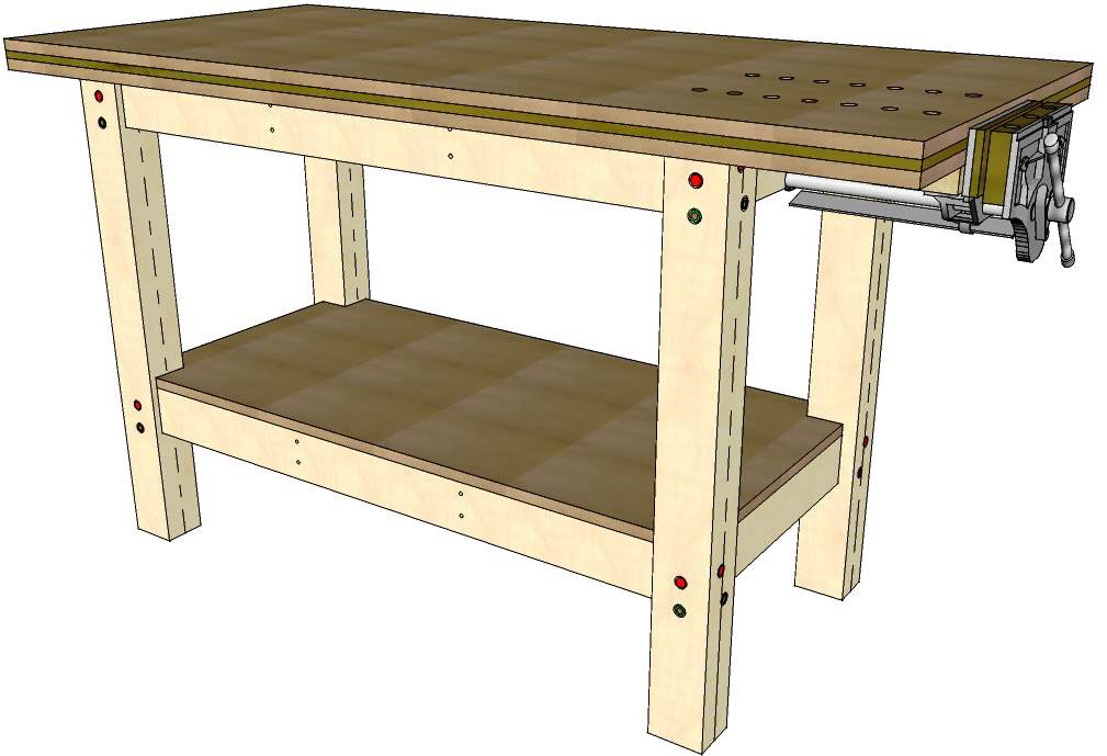 Workbench Transparent PNG Image