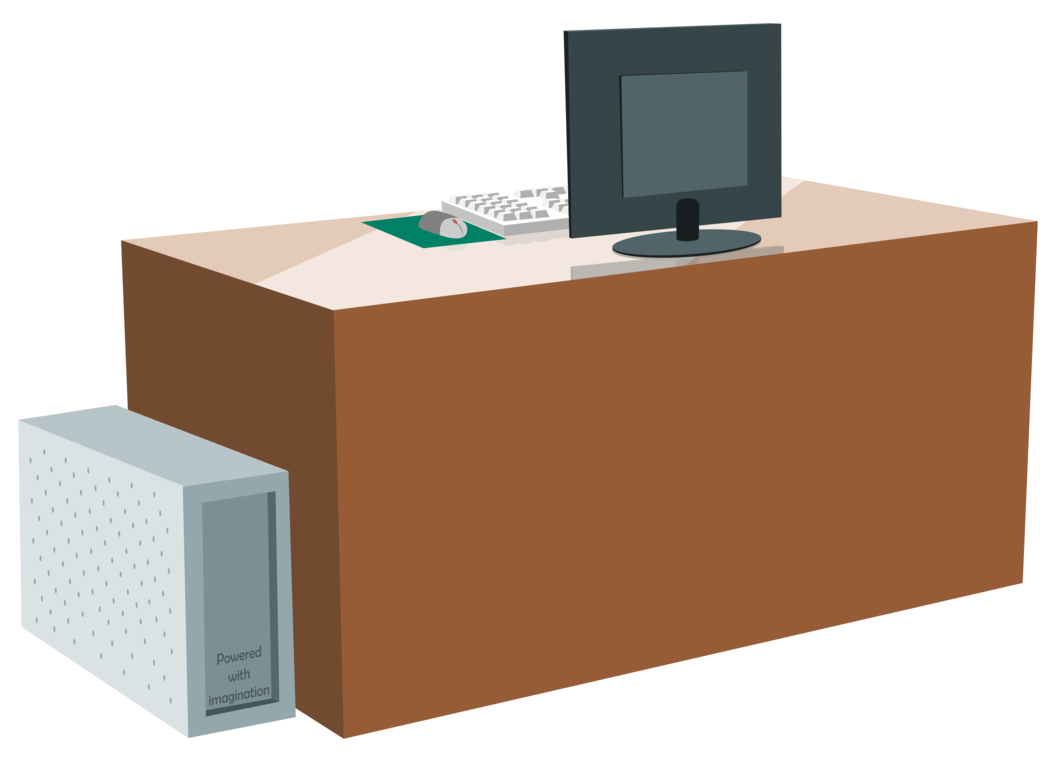 Computer Desk Transparent PNG Image