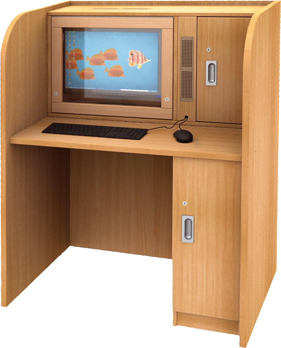 Computer Desk Transparent PNG Image