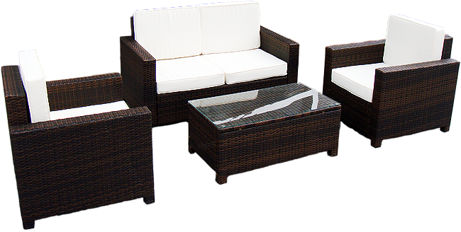 Patio Set Transparent PNG Image