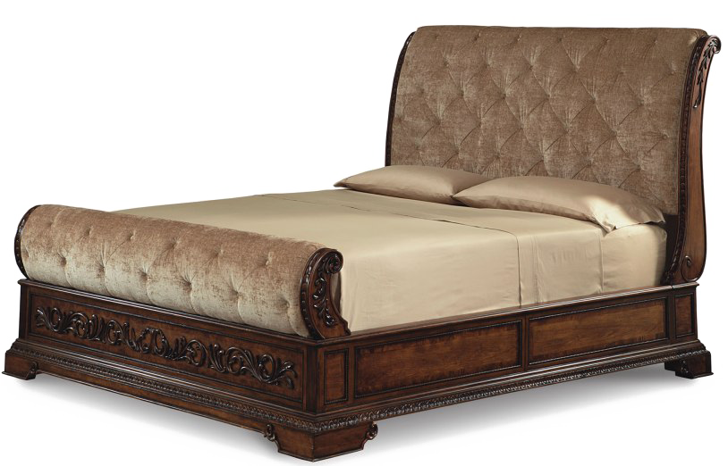 Sleigh Bed Transparent PNG Image