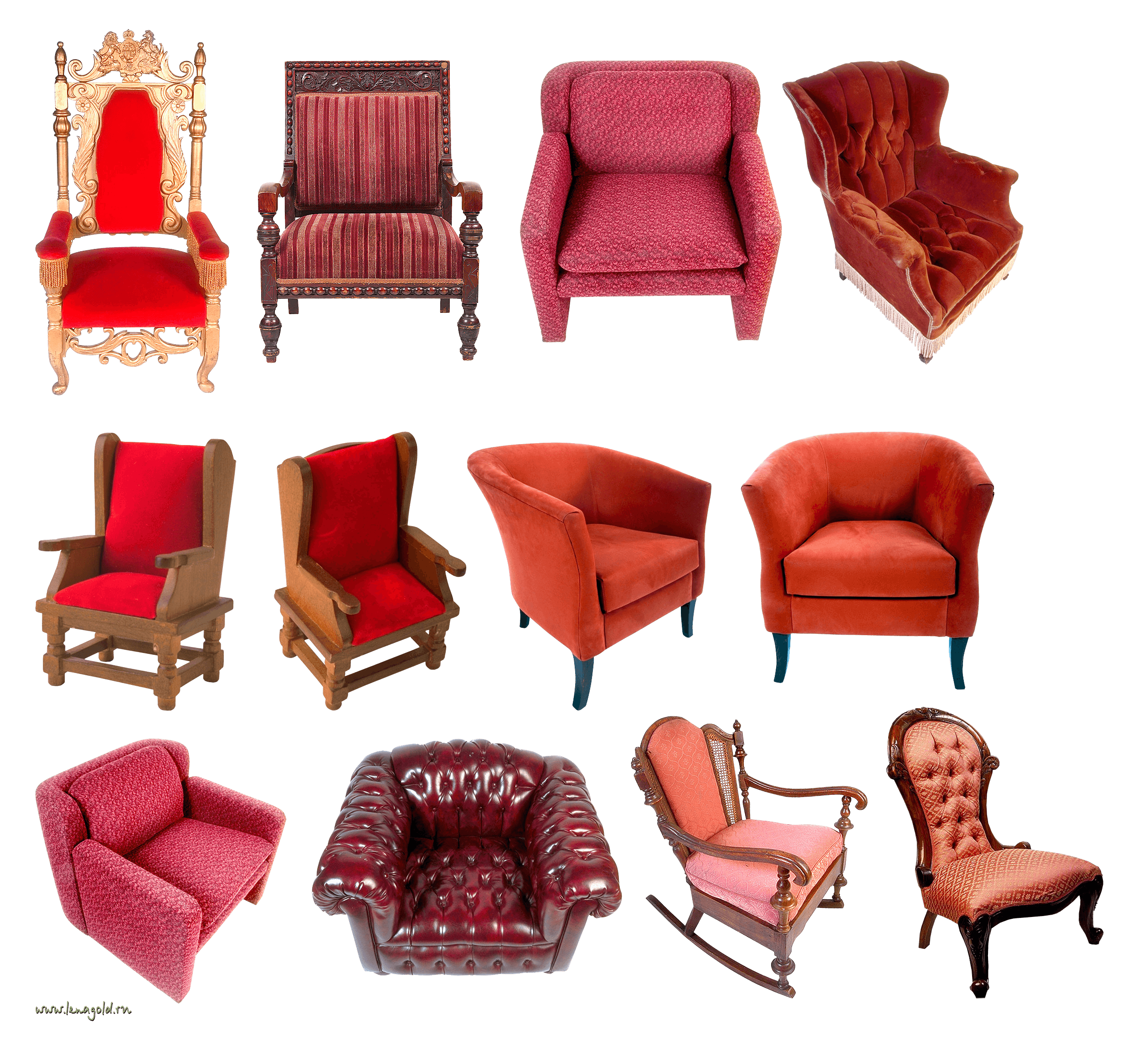 Armchair Transparent PNG Image