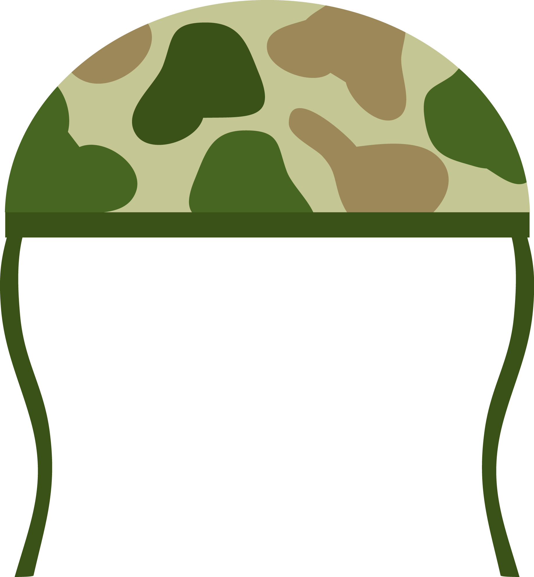 Vector Hat Army Transparent PNG Image