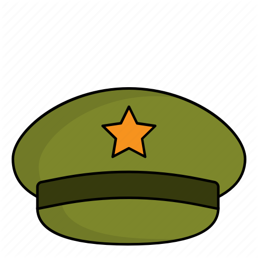 Vector Hat Army Transparent PNG Image