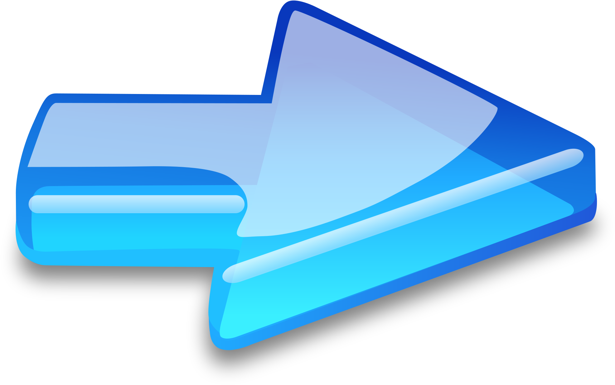 Arrow 3D Transparent PNG Image