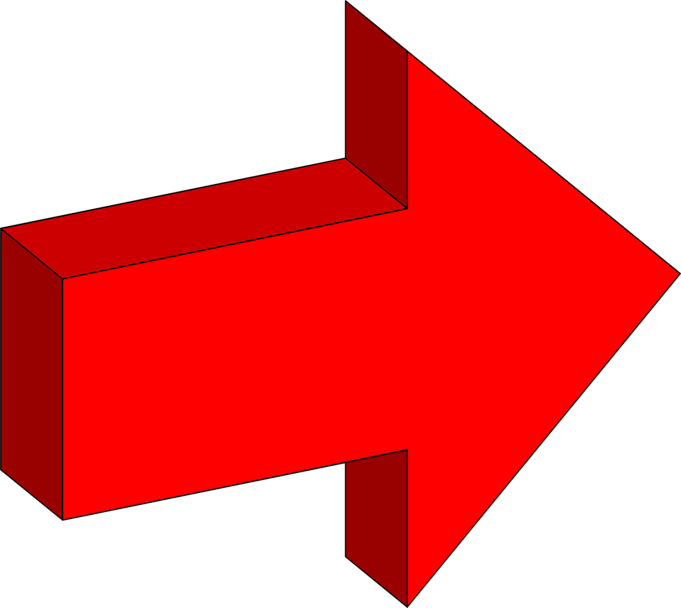 Arrow 3D Transparent PNG Image