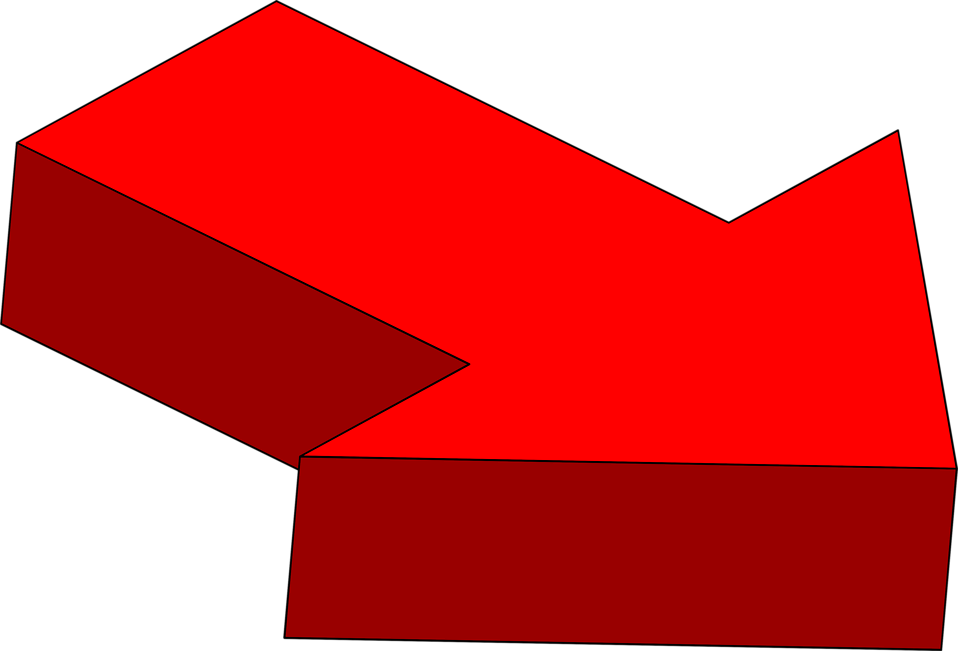 Arrow 3D Transparent PNG Image