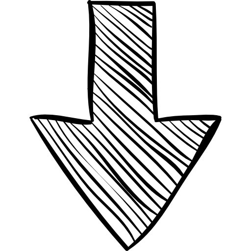 Down Arrow Transparent PNG Image