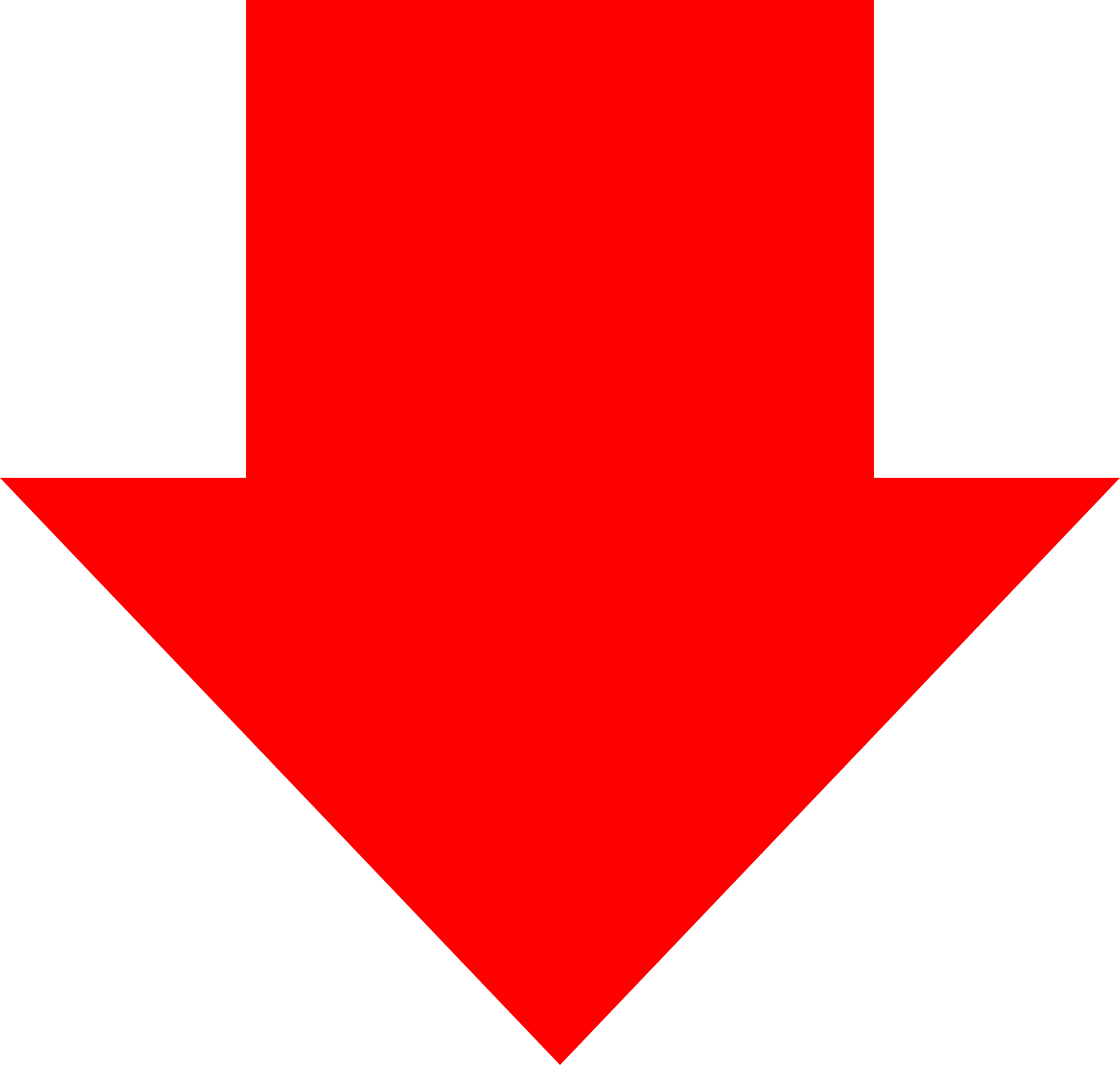 Down Arrow Transparent PNG Image