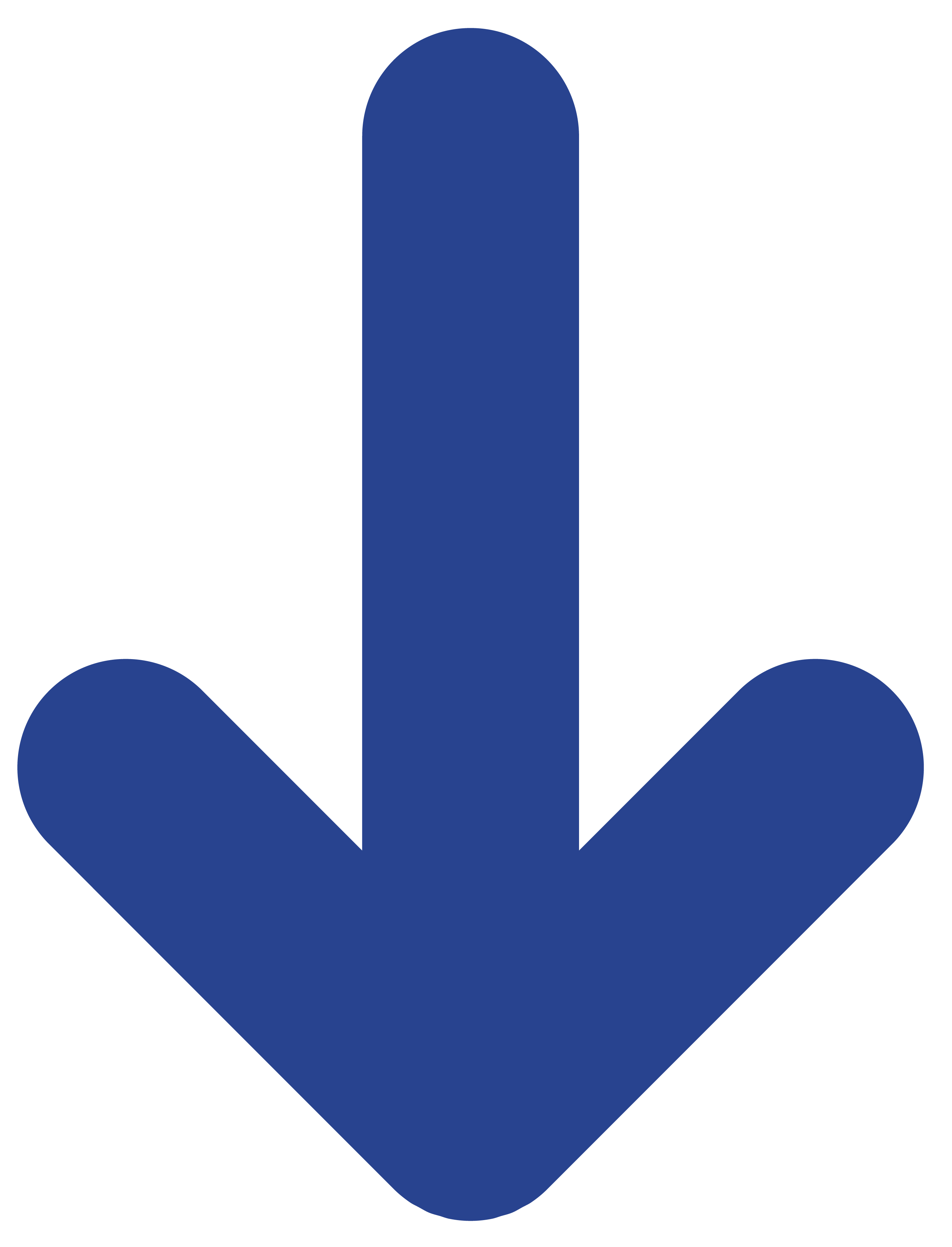 Down Vector Arrow Transparent PNG Image