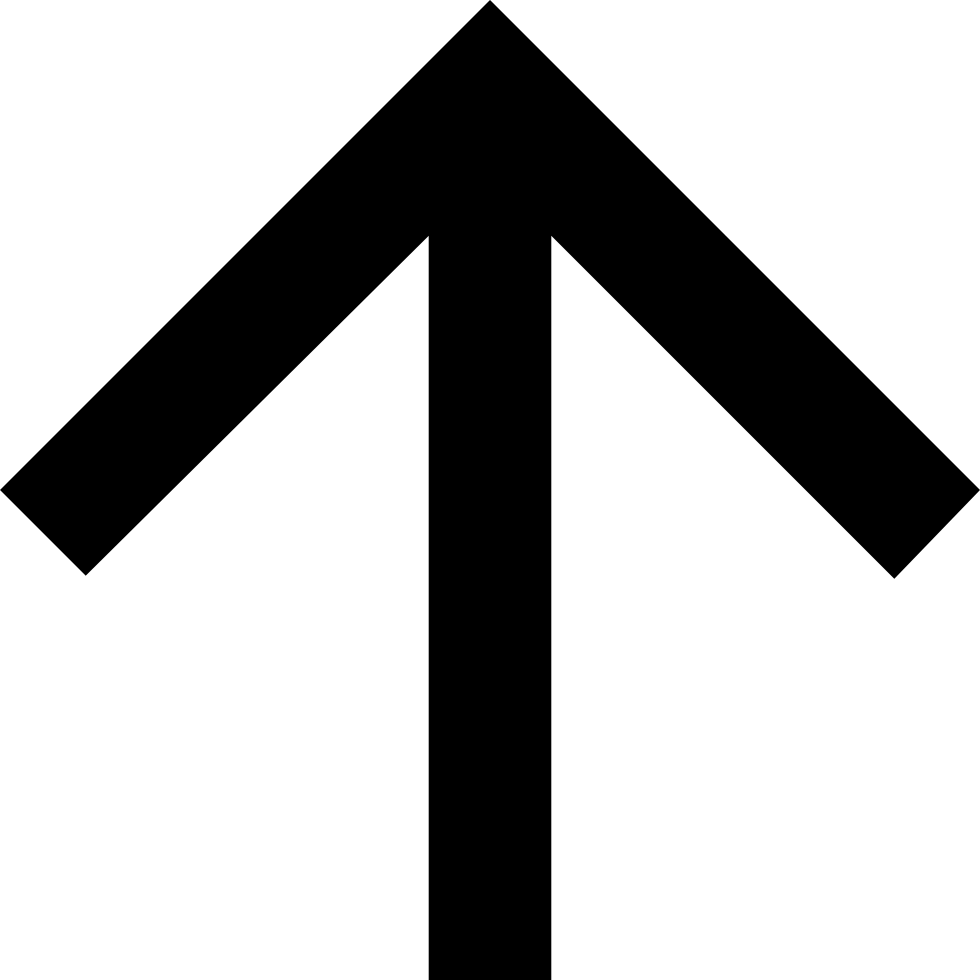 Vector Up Arrow Transparent PNG Image