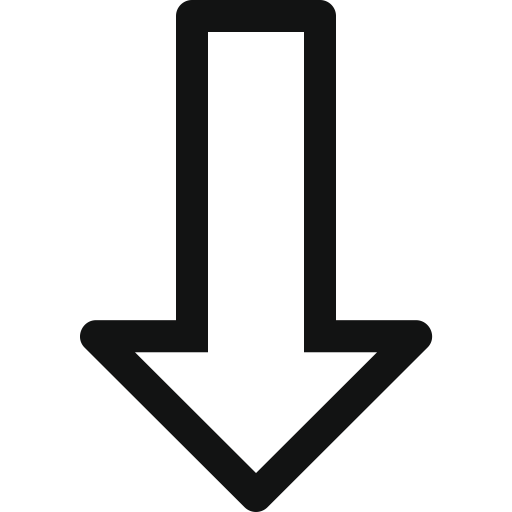 Down Arrow Transparent PNG Image