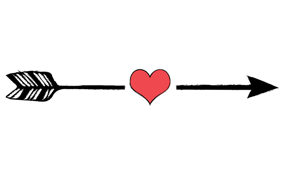 Heart Arrow Transparent PNG Image