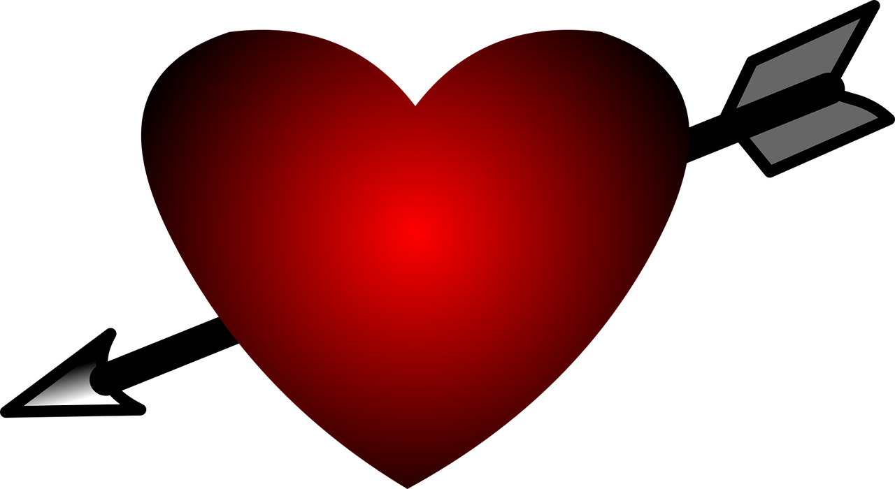 Heart Arrow File Transparent PNG Image