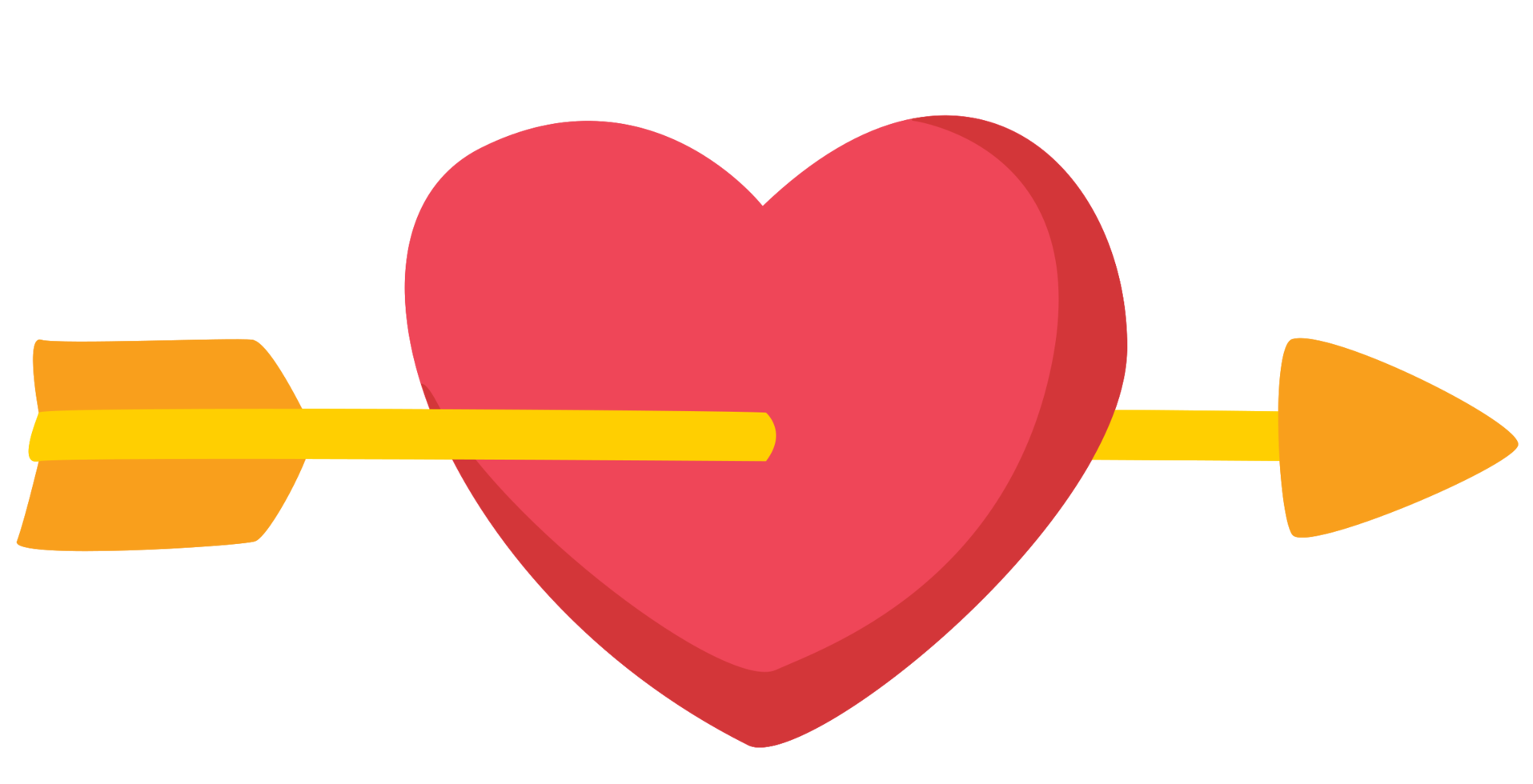 Heart Arrow Transparent PNG Image